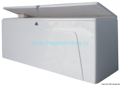 Osculati 48.297.00 - Открываемый многоцелевой рундук 140x50x55h см