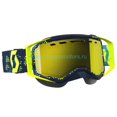Очки SCOTT Prospect Snow Cross - yellow/blue amplifier yellow