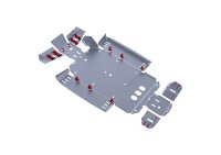 Комплект защит Китай UTV SSV-625 Z6 (5 частей)