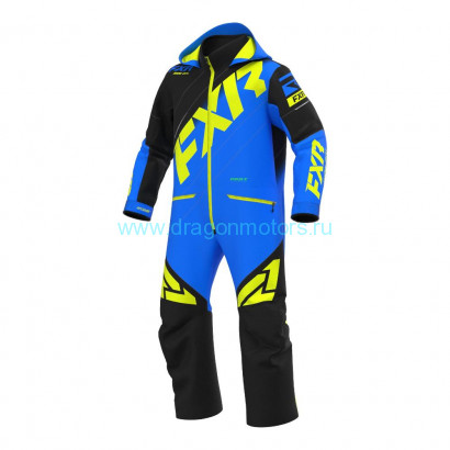 Комбинезон FXR CX с утеплителем - Blue/Black/Hi Vis