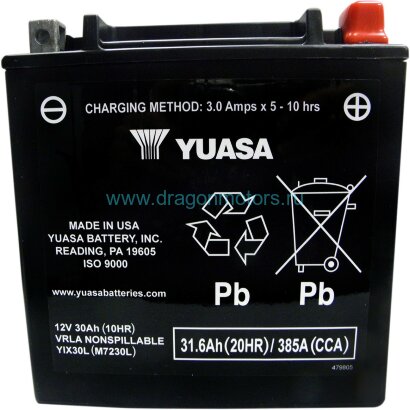 Аккумуляторная батарея Yuasa YIX30L