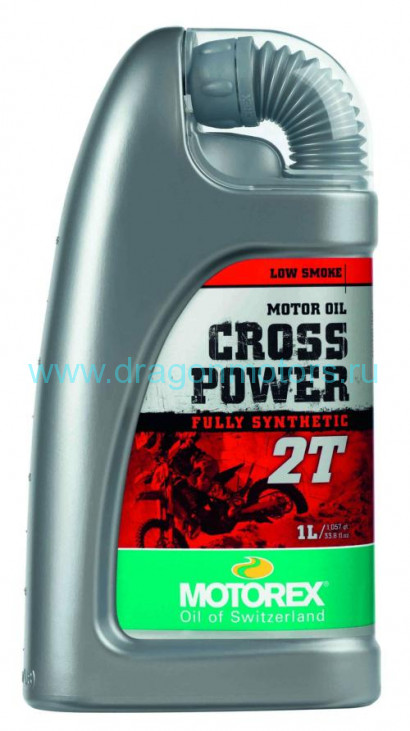 MOTOREX масло моторное Cross Power 2T 1L синтетика