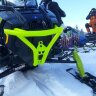 Передний бампер на снегоход Polaris AXYS, усиленный