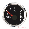 Указатель уровня топлива аналоговый 0-190? д.52мм (черный, хромированный ободок) (DEPO)