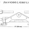 Гидроцилиндр Baystar Compact HC4648H. (10237265)