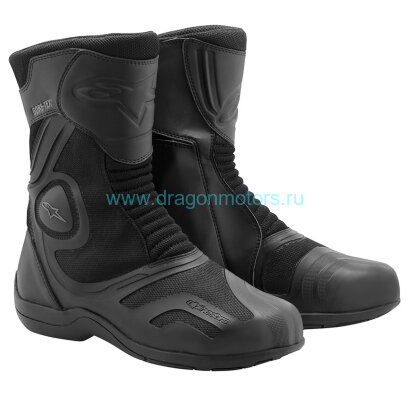 Мотоботы ALPINESTARS AIR PLUS GORETEX XCR - black