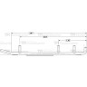 Конек лыжи BRP (комплект 2шт) A-04-0-4-464