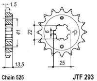 JT звезда передняя JTF293.14