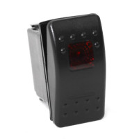 Переключатель (on)-on, S.P.D.T, 4P, LED*2 NEKEKE: A11624DR