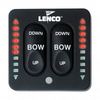 Пульт управления электромеханическими транцевыми плитами Lenco с индикацией положения
