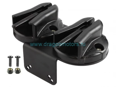 RAM-VC-MC2 Зажим RAM для двух микрофонов с 90-градусным кронштейном для RAM Tough-Box