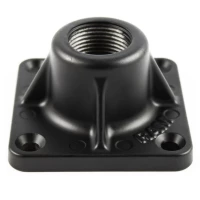 RAM-D-232S-90U RAM 90-градусное резьбовое отверстие 1"NPT с небольшим квадратным основанием