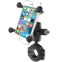 RAM-B-408-112-15-A-UN7U мото крепление RAM X-Grip малый (UN7), на руль большого диаметра, муфта 60 мм