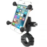 RAM-B-408-112-15-A-UN7U мото крепление RAM X-Grip малый (UN7), на руль большого диаметра, муфта 60 мм