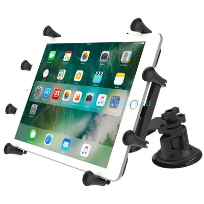 RAM-B-189-PIV1-UN9U RAM X-Grip с поворотным отсосом RAM Twist-Lock для планшетов размером 9-10