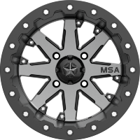 MSA M21 LOK Charcoal Tint, R14x7, 4x137 диск колесный с бедлоком для квадроциклов BRP Can-Am M21-04737
