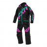 Комбинезон FXR CX с утеплителем - Black Camo/Mint-E Pink Fade
