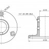 Основание стойки леера 7/8"(22,2 мм), 90 град, круглое - Kofuku