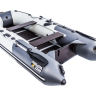 Надувная лодка ПВХ, Ривьера Компакт 3200 СК Комби, светло-серый/графит