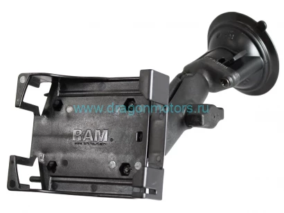 RAP-B-166-PD1U Композитное крепление на присоске RAM Twist-Lock  с универсальным держателем для КПК