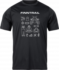 Футболка  Finntrail T-SHIRT ATV Graphite
