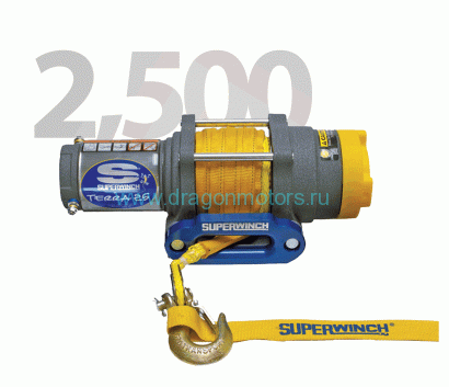 Лебедка Superwinch Terra 25 синтетический трос