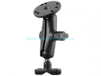 RAM-B-101U-ME1 универсальное мото крепление RAM, муфта 95 мм, круг 2,5, шар 25 мм (1)