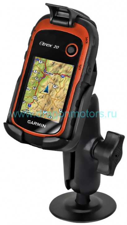 RAP-B-378-GA48 RAM EZ-Roll'r с гибким клейким креплением для Garmin eTrex 30 и др.