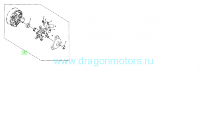Ремкомплект вариатора Yamaha VK 540 - 8ET-W176H-00-00