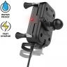 RAM-HOL-UN12WB крепление RAM Tough-Charge с X-Grip с беспроводной зарядкой для смартфонов, шар 25 мм (1)