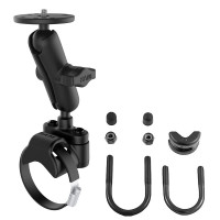 RAM-B-149Z-2-202AU RAM ATV / UTV - двухшар с круглой пластиной и шпилькой 1/4"-20 мм
