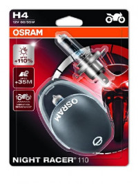 Лампа г/с OSRAM H4 (60/55W) P43t Night Racer 110 12V 2шт 