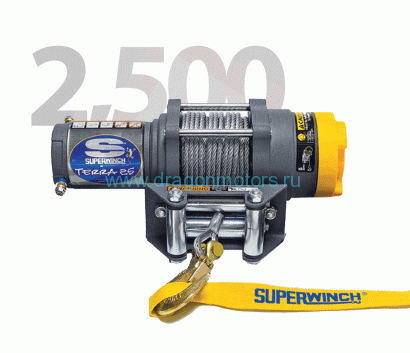 Лебедка Superwinch Terra 25 стальной трос