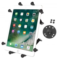 RAM-B-202-UN9U держатель RAM X-Grip для 10" планшетов и др. + шар с круглым основанием 25 мм (1")