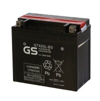Аккумулятор кислотный GS YUASA  YTX20L-BS / GTX20L-BS