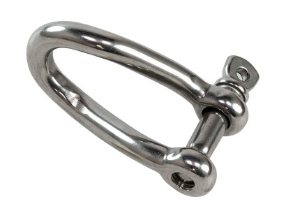 Скоба такелажная изогнутая, 10 мм, Marine Rocket