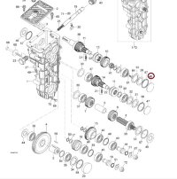 Заглушка вала КПП M614100062 / 614100062
