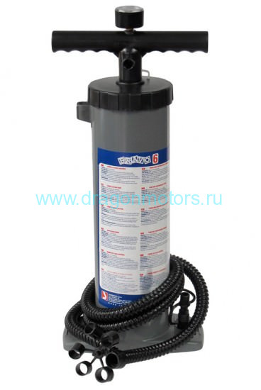 Насос ручной BRAVO 6/M (2x2500 cc max 600mbar)