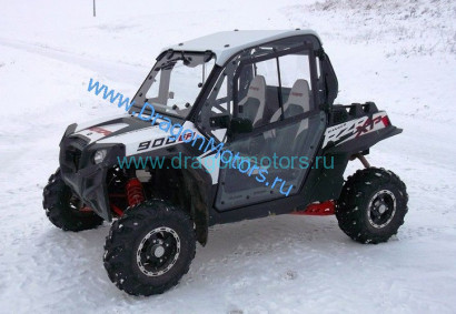Кабина для квадроцикла UTV POLARIS RZR XP 900 (с печкой)