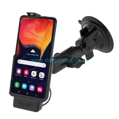 RAM-B-166-SAM9PU Крепление на присоске RAM EZ-Roll'r  Powered для Samsung XCover Pro