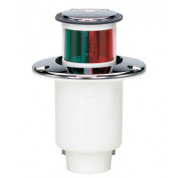 Огонь комбинированный 108х107х90 мм врезной хром. корпус