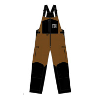 Полукомбинезон FXR Excursion Ice Pro с утеплителем Copper/Black