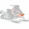 Бампер передний для снегохода Polaris AXYS EXTREME (Оранжевый)