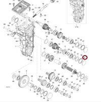 Заглушка вала КПП BRP M614100052 
