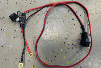 Розетка для подключения визора с подогревом RCA (12V 2A): 01-601, 993907, 993921