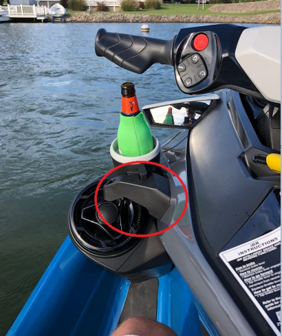 Держатель удилищ и подстаканников для гидроциклов BRP Sea-doo 295100949 / 295100948