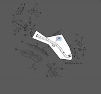 Выхлопная труба Polaris Sportsman 1262378-489
