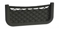 Накладной карман с сеткой 250x115x10 мм, черный - 48-434-20