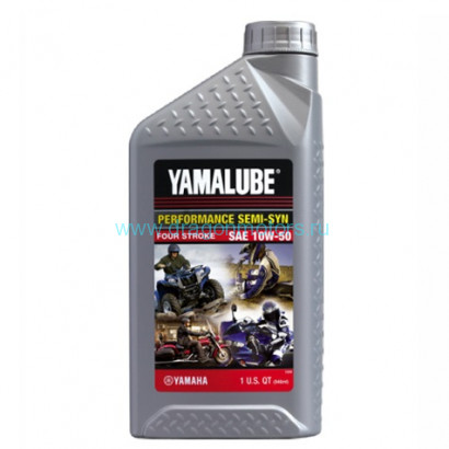 Yamalube 10W-50, 4-тактное полусинтетическое (3,78 л)