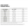 Шлем снегоходный открытый CKX VG977 SOLID DL черный